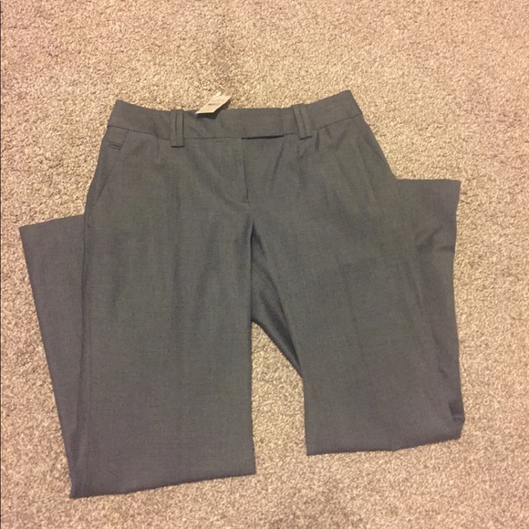 LOFT Pants - Ann Taylor Loft *new w/ tags* 6P curvy gray julie